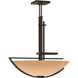 Ondrian 3 Light 26 inch Bronze Pendant Ceiling Light in Sand
