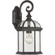 Kensington Outdoor Wall Lantern in Rustic Bronze