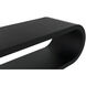 Estelle 62 X 18 inch Matte Black Coffee Table