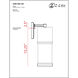 Luminata Outdoor Wall Light in Deep Bronze