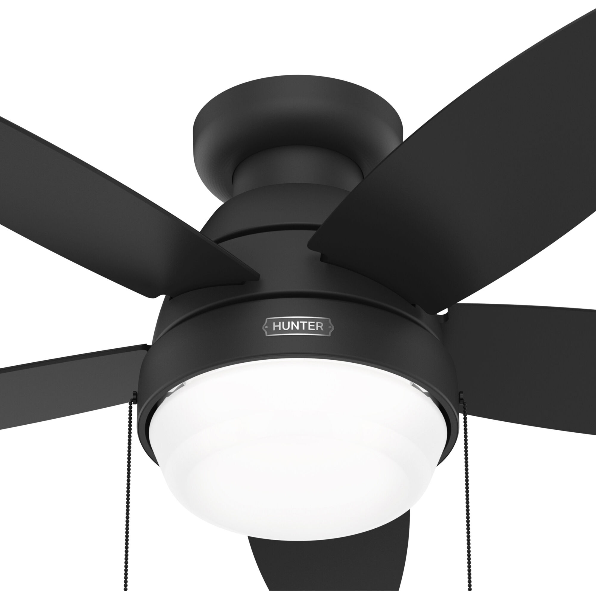 Hunter Fan 52613 Lilliana 44 inch Matte Black Ceiling Fan Hunter Fan 52613 Lilliana 44 inch Matte Black Ceiling Fan