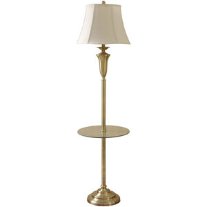 Signature 61 inch 150 watt Antique Brass Floor Lamp Portable Light