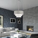 Brookmeade 3 Light 18 inch Brushed Nickel Pendant Chandelier Ceiling Light