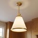 Ashmont 1 Light 13 inch Warm Brass Lustre Pendant Ceiling Light, Essentials