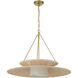 Juniper 1 Light 29.5 inch Soft Gold Chandelier Ceiling Light