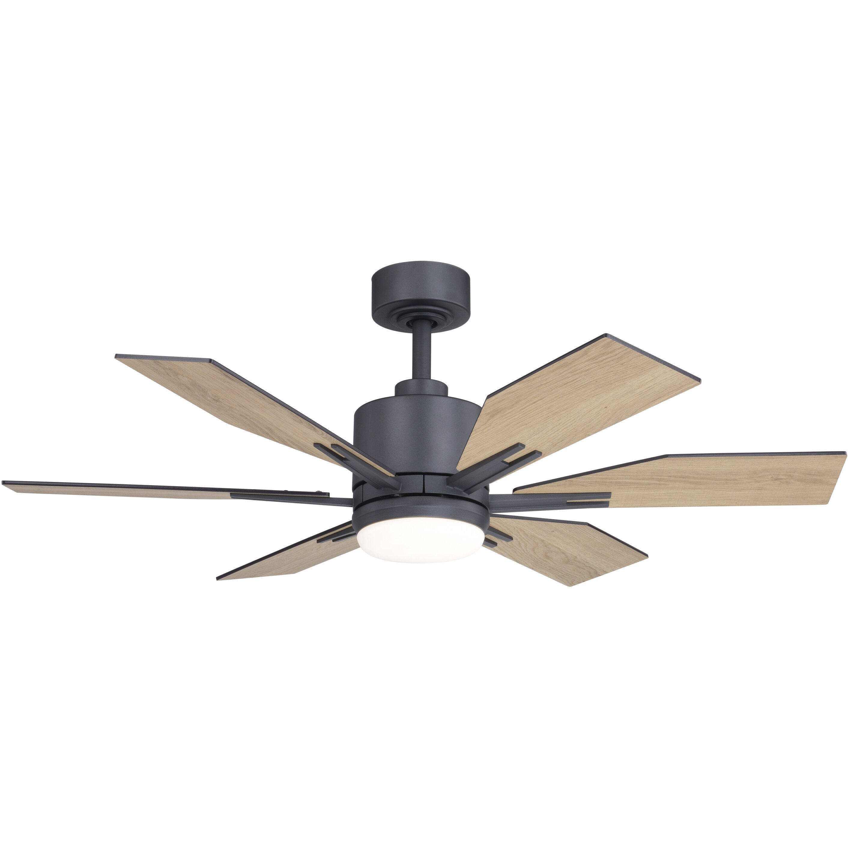 Mayfield 17.22 inch Charcoal Black with Oak-Black Walnut Blades Ceiling Fan