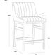 Halden 36.5 inch Beige Linen Counter Stool