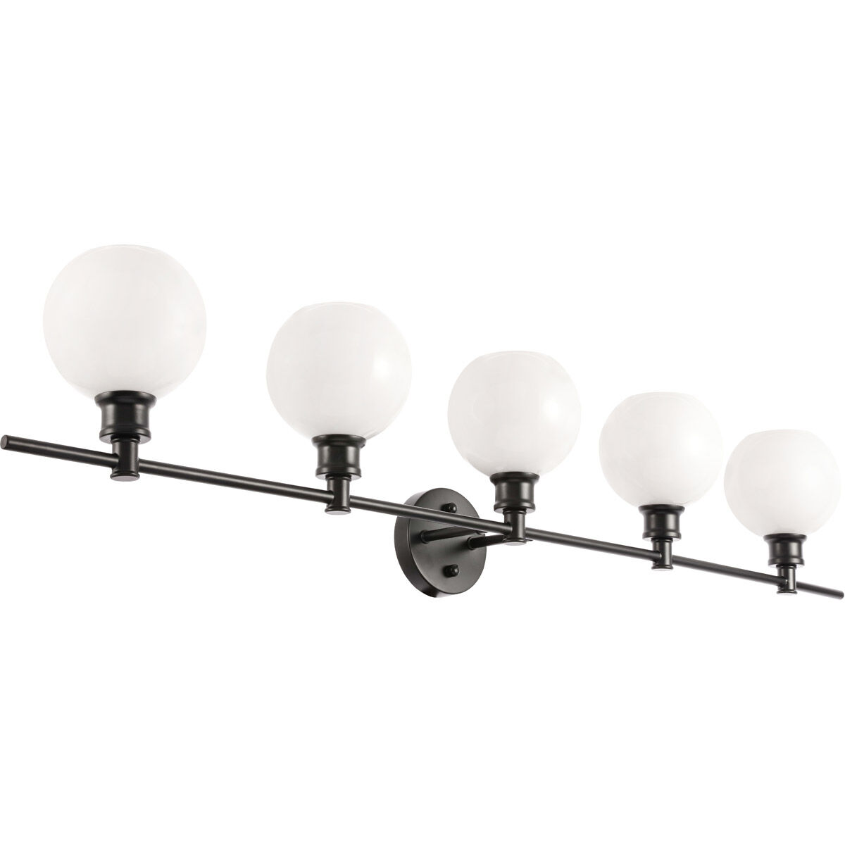 Syracuse 5 Light 47 inch Black Wall sconce Wall Light