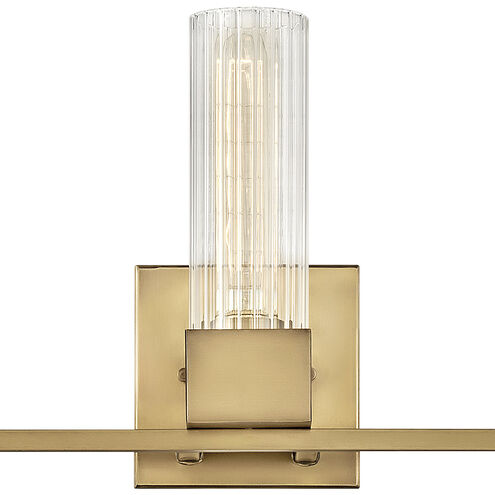 Xander LED 23 inch Heritage Brass Vanity Light Wall Light