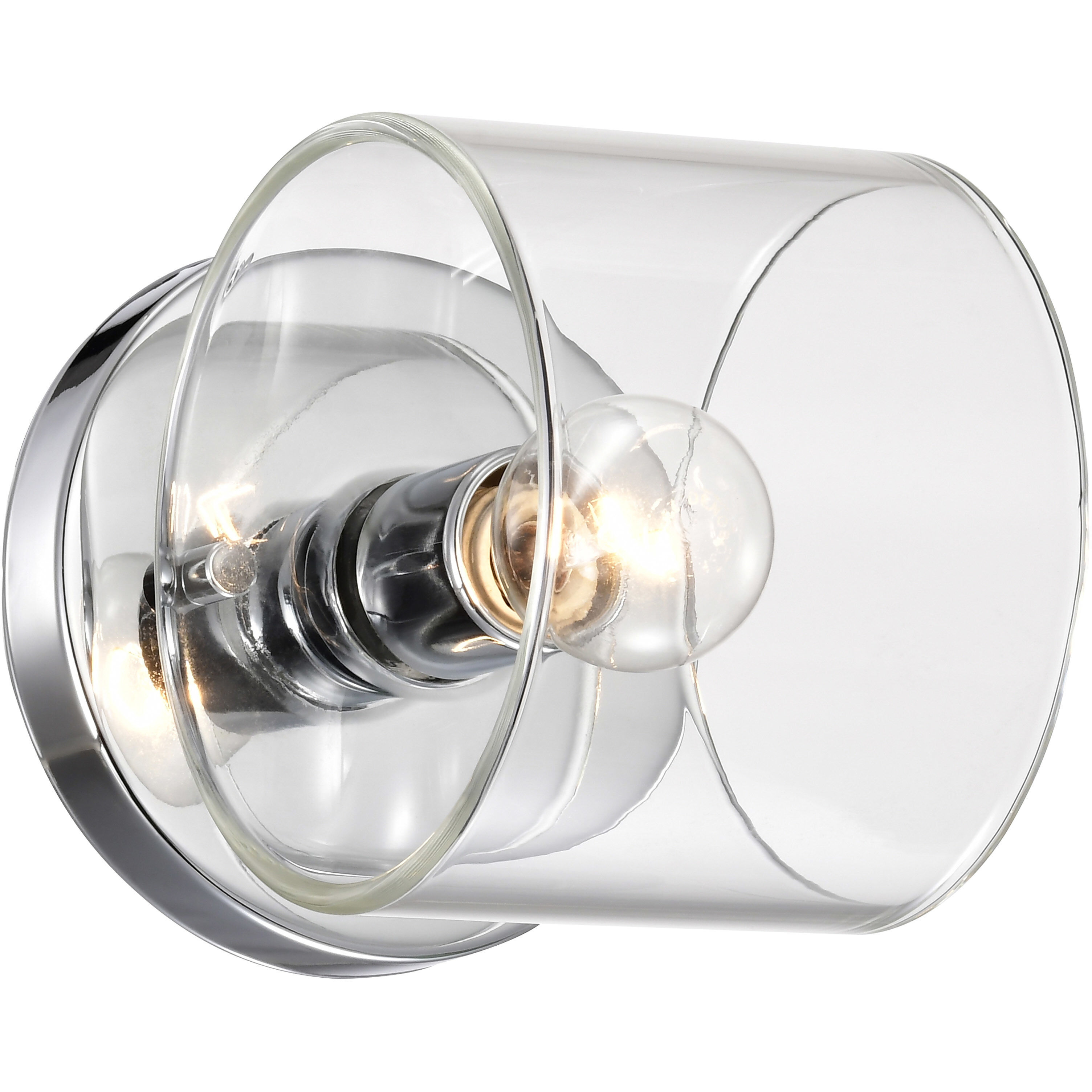 Marlowe 1 Light 4.88 inch Polished Nickel Vanity Light Wall Light