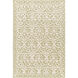 Samual 36 X 24 inch Green and Neutral Area Rug, Polyester