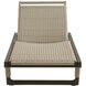 Daytona Buff and Blackened Bronze Outdoor Chaise
