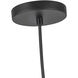 Marco 1 Light 15.75 inch Black Pendant Ceiling Light