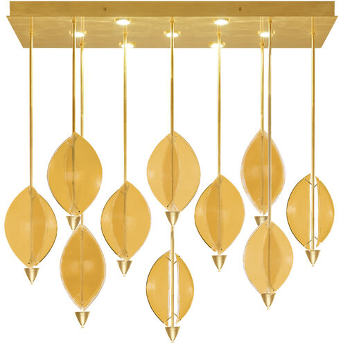 Embark 17 Light 59 inch Gold Pendant Ceiling Light