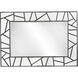 Glitter 39.4 X 27.6 inch Black Wall Mirror