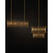 Marquise 8 Light 40 inch Luxor Gold Chandelier Ceiling Light