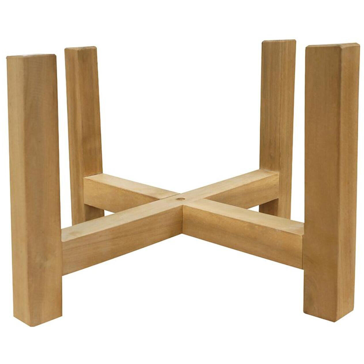 Acacia Natural Wood Planter Stand