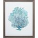 Waterside Collection Teal Framed Art