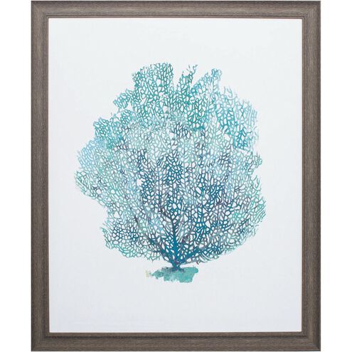 Waterside Collection Teal Framed Art