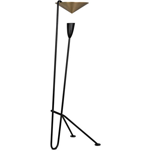 Jetset 71 inch 40.00 watt Matte Black Floor Lamp Portable Light