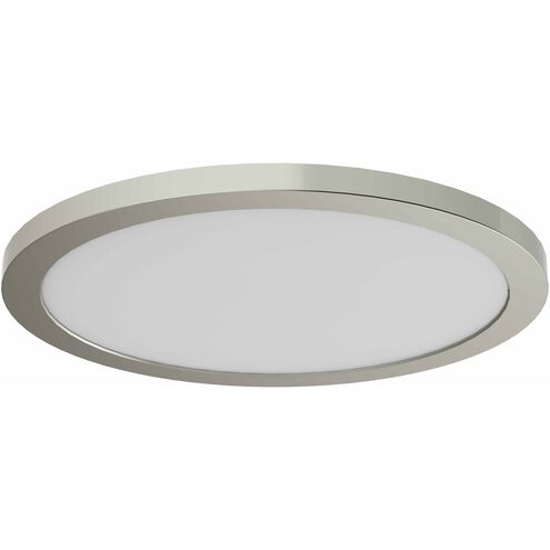 Avro LED 12 inch Satin Nickel (4000k) Flush Mount Ceiling Light
