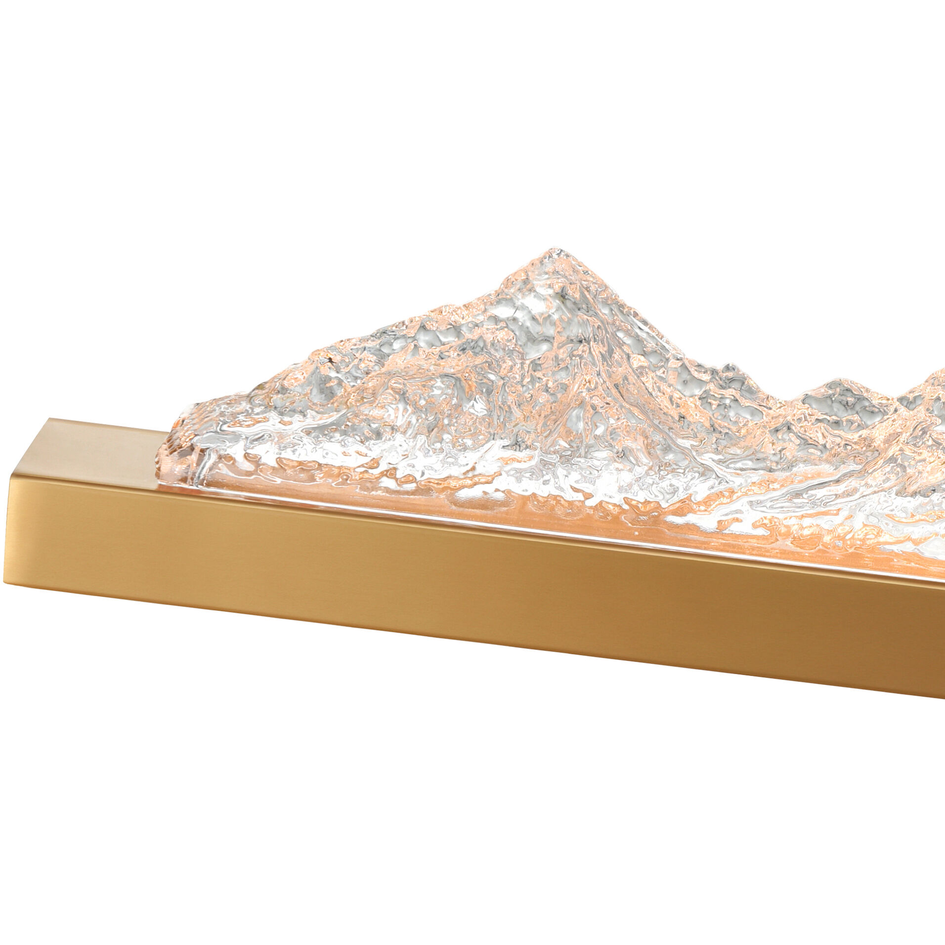 Himalayas LED 36 inch Brass Vanity Light Wall Light