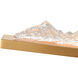 Himalayas LED 36 inch Brass Vanity Light Wall Light