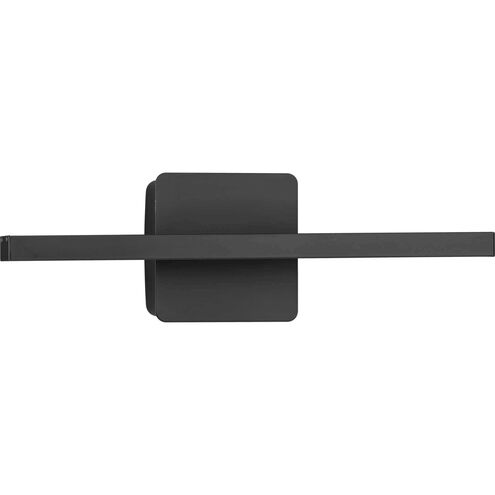 Phase 5 LED LED 16 inch Matte Black Linear Vanity Light Wall Light, Progress LED