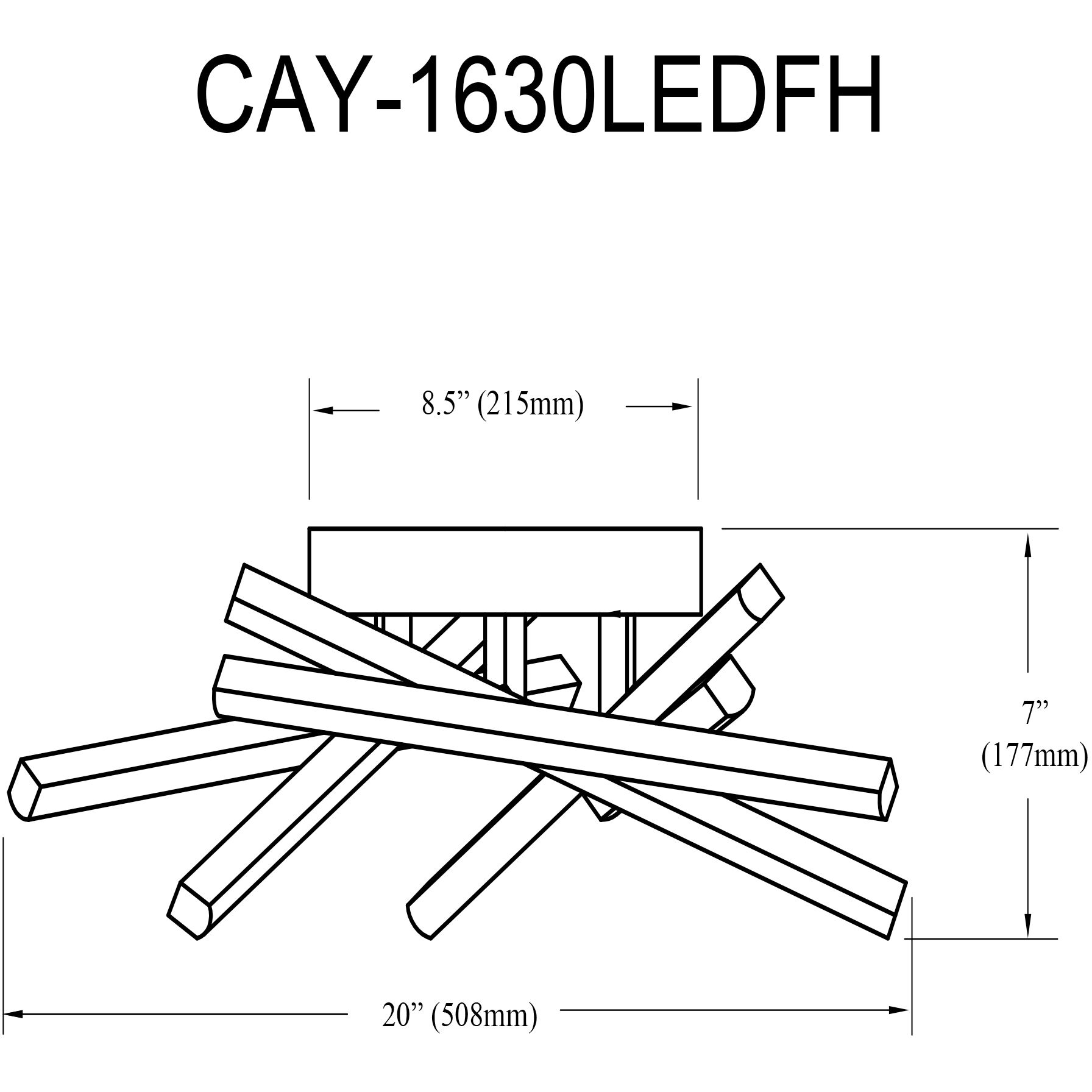 Carly LED 20 inch Matte Black Flush Mount Ceiling Light