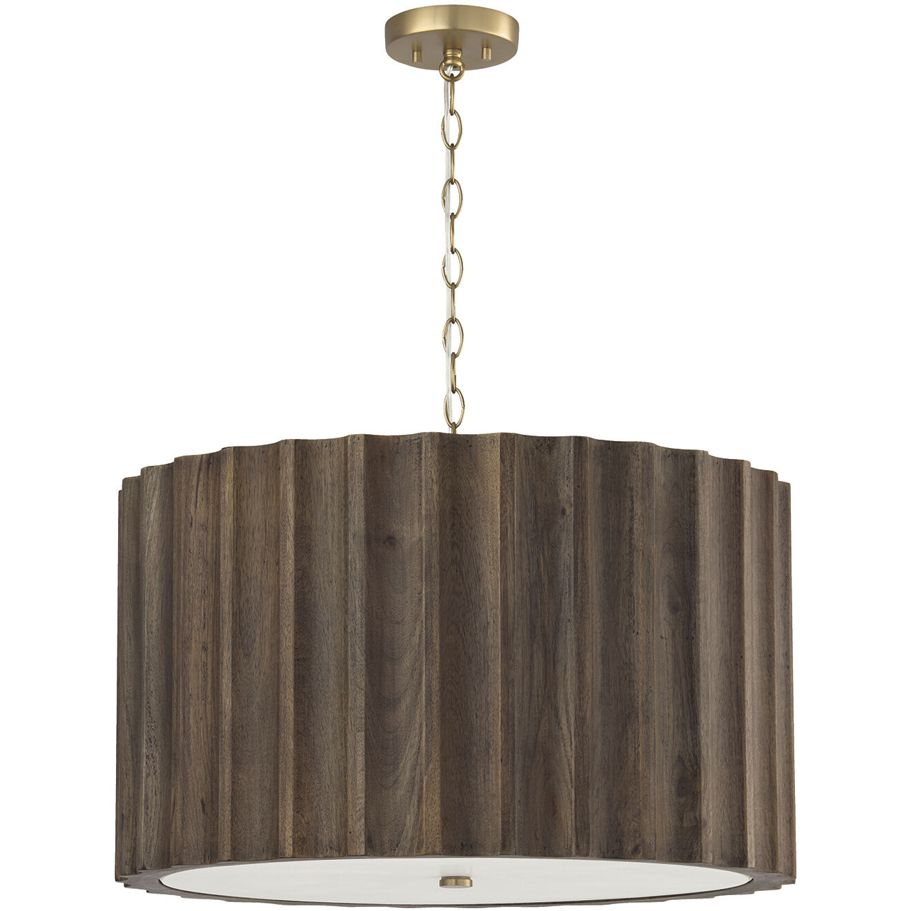 Cody 4 Light 25.75 inch Matte Brass Pendant Ceiling Light