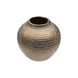 Tribal Chic Metallic Bronze Pot