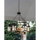 Open Air Lakehouse LED 42 inch Aged Zinc with Driftwood Gray Outdoor Hanging, Estate Series