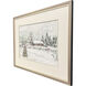 Seasonal Charm Multi and Green and Red Framed Art, Propac