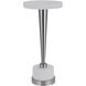 Masika 23 X 11 inch White Drink Table