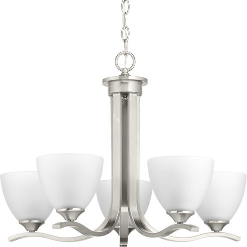 Laird 5 Light 23.75 inch Brushed Nickel Chandelier Ceiling Light