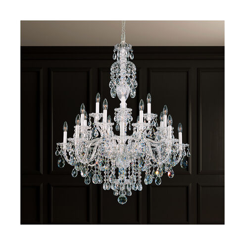 Sterling 20 Light 34 inch Polished Silver Chandelier Ceiling Light in Heritage