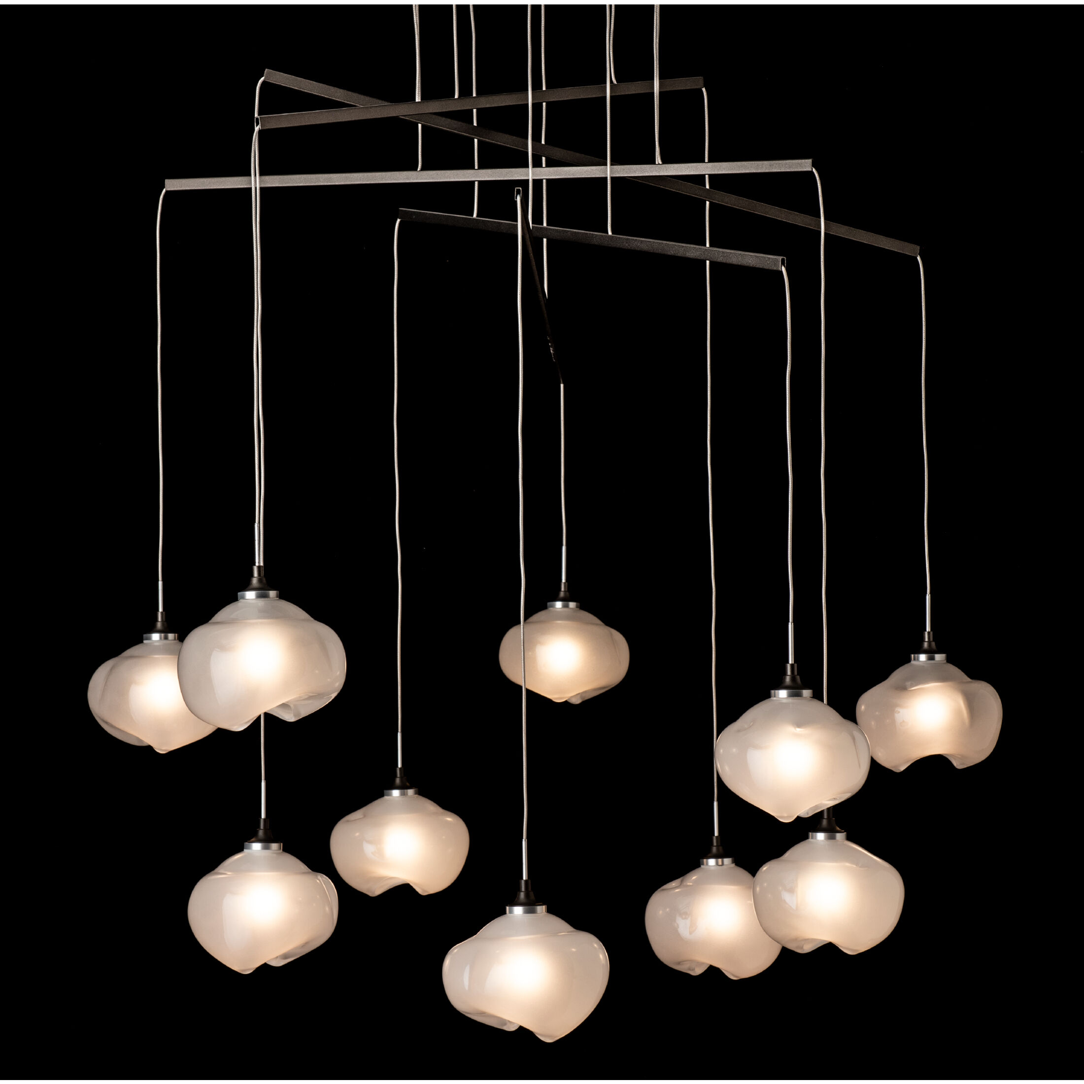 Ume 10 Light 38.7 inch Oil Rubbed Bronze Mobile Pendant Ceiling Light