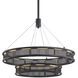 Fuze LED 29 inch Modern Bronze Chandelier Ceiling Light