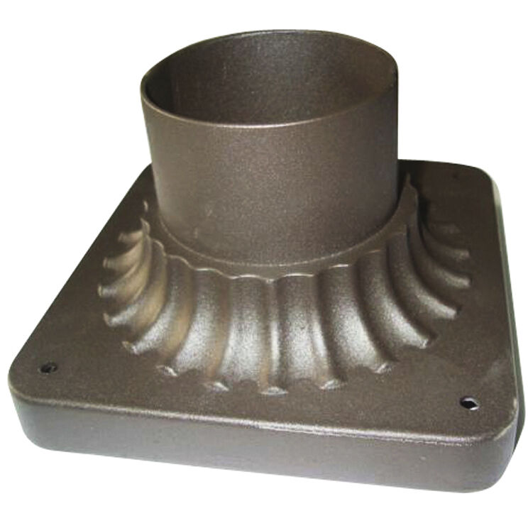 Cast 5.75 inch Post Light & Accessory