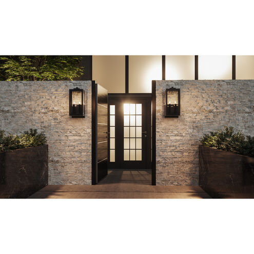 Westover 2 Light 23 inch Earth Black Outdoor Wall Lantern
