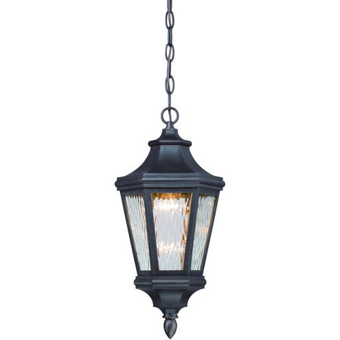 Hanford Pointe LED 9 inch Oil Rubbed Bronze Outdoor Chain Hung Lantern, Great Outdoors