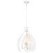 Cay 3 Light 14.38 inch Matte White Pendant Ceiling Light