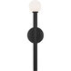 Kelly by Kelly Wearstler Nodes 1 Light 4.75 inch Midnight Black Wall Sconce Wall Light