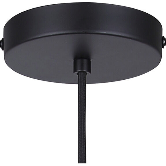 Miles 1 Light 6 inch Black Pendant Ceiling Light