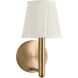 Vilera LED 5.75 inch Satin Brass Sconce Wall Light