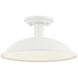 Farmley 1 Light 12 inch Matte White Outdoor Pendant