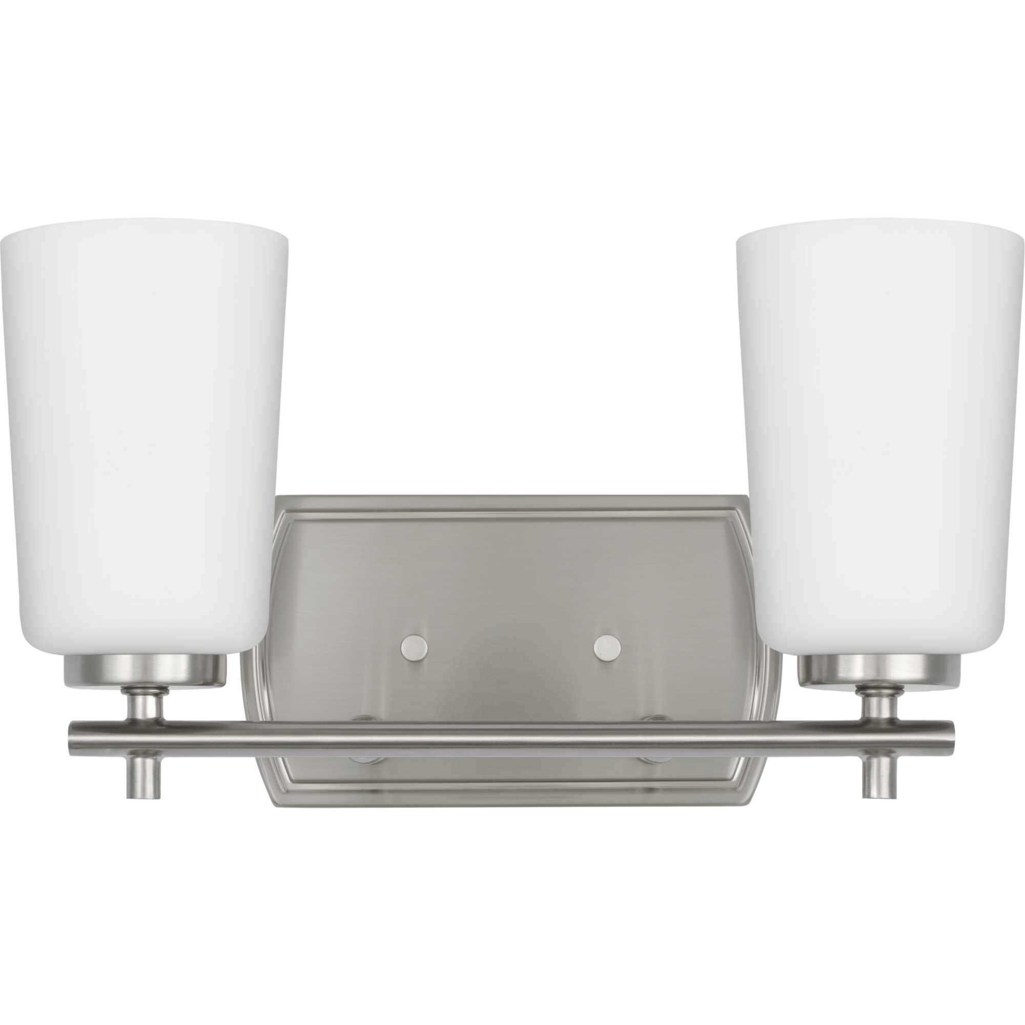Adley 2 Light 13.88 inch Brushed Nickel Bath Vanity Light Wall Light