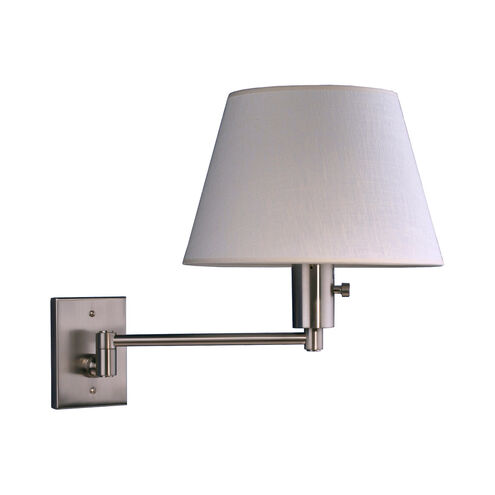 Bilbao Sconce 1 Light 11 inch Brushed Nickel Wall Sconce Wall Light