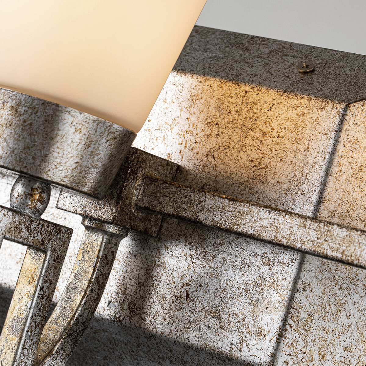 Lemuria 3 Light 24 inch Silver Leaf Bath Bar Wall Light