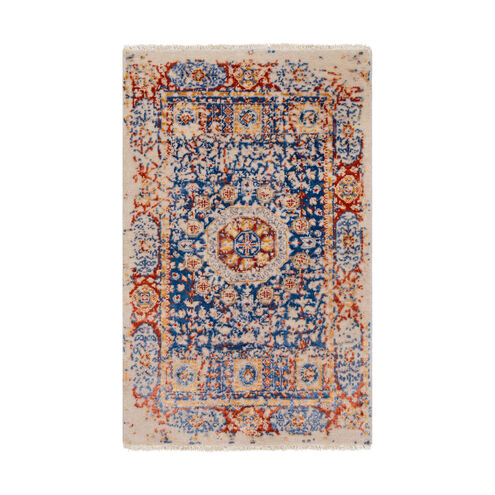 Marina 156 X 108 inch Navy/Burnt Orange/Ivory/Mustard/Taupe Rugs, Rectangle